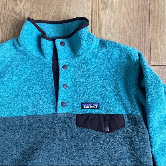 Patagonia Synchilla Snap-T Fleece Pullover Lightweight Women’s Size Small - Picture 2 of 9